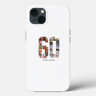 Number 60 Photo Collage iPhone 13 Case