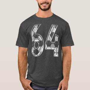 Number 64 Jersey 64 Mom Player Fan 1 T-Shirt