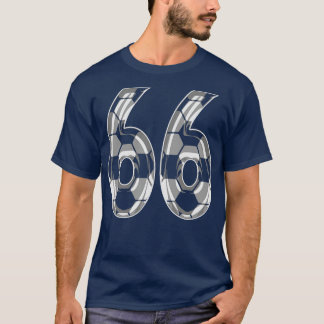 Number 66 Jersey 66 Mom Player Fan T-Shirt