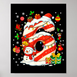 Number 67 Christmas Candy 6 7 Six Seven 6 7 Matchi Poster