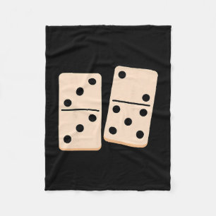 Number 67 Domino Funny Six Seven Meme 6 And 7 Gen  Fleece Blanket