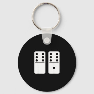 Number 67 Domino Funny Six Seven Meme 6 And 7 Gen  Keychain