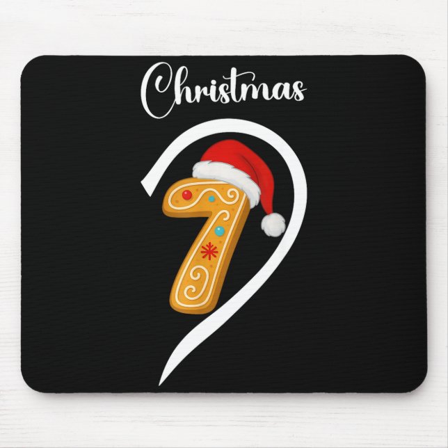 Number 67 Matching Christmas 6 7 Six Seven 6 7 Mem Mouse Pad (Front)