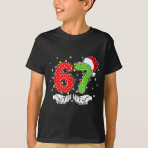 Number 67 Matching Six Seven 6 7 Meme 6-7 Christma T-Shirt