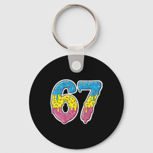Number 67 Shirt Costume Adult Pink For Women Men K Keychain