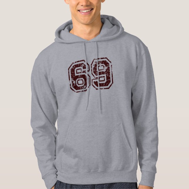 Number 69 hoodie (Front)