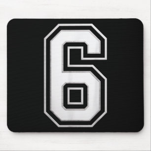 Number 6 67 Meme Matching Mouse Pad