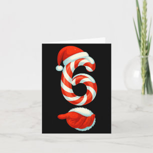 Number 6 7 Meme 67 Couple Pajamas Christmas Matchi Card