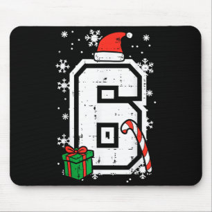 Number 6 Christmas 6 7 Xmas Matching 67 Meme Men W Mouse Pad