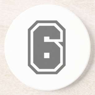 Number 6 coaster