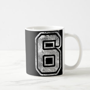 Number 6 Funny Matching 67 Meme Halloween 6th Birt Coffee Mug