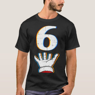 Number 6 Matching 67 Meme Christmas Pajamas Men Wo T-Shirt