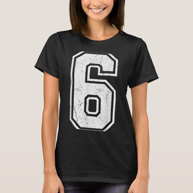 Number 6 Matching 67 Meme Costume Men Women Kids  T-Shirt (Front)