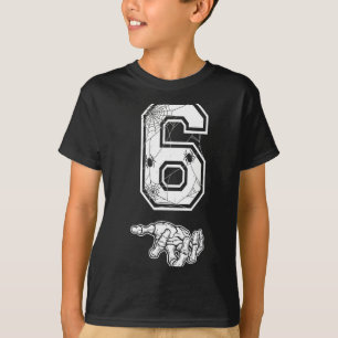 Number 6 Matching 67 Meme Couples Halloween Costum T-Shirt