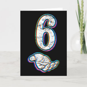 Number 6 Matching 67 Meme Halloween Costume Men Wo Card