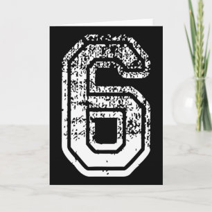 Number 6 Matching 67 Meme Halloween Costume Men Wo Card