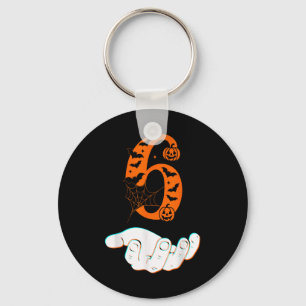 Number 6 Matching 67 Meme Halloween Costume Men Wo Keychain