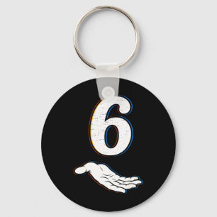 Number 6 Matching 67 Meme Halloween Costume Men Wo Keychain