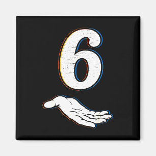 Number 6 Matching 67 Meme Halloween Costume Men Wo Magnet