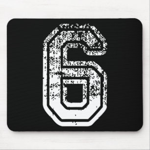 Number 6 Matching 67 Meme Halloween Costume Men Wo Mouse Pad