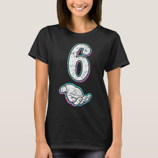 Number 6 Matching 67 Meme Halloween Costume Men Wo T-Shirt