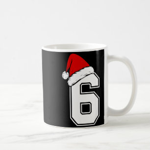 Number 6 Matching Six Seven 6 7 Meme 6 7 Christmas Coffee Mug