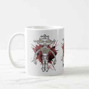Number 6 Scifi robot  Coffee Mug