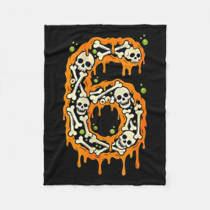 Number 6 Six Seven 6 7 Meme Funny Design Couples H Fleece Blanket
