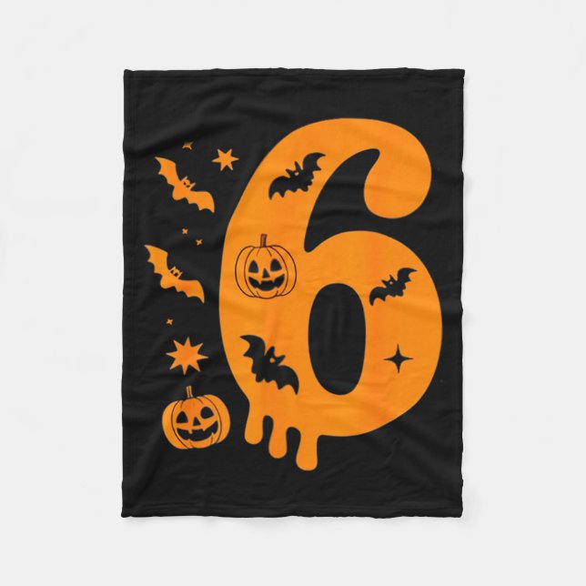 Number 6 Six Seven 6 7 Meme Funny Design Couples H Fleece Blanket (Front)