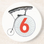 Number 6 The Prisoner Coaster<br><div class="desc">I am a FREE man!</div>