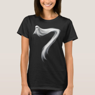 Number 7 Ghost Funny Six Seven 67 Halloween Meme T-Shirt