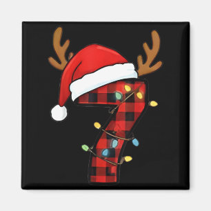 Number 7 Matching 67 Meme Christmas Costume Men Wo Magnet