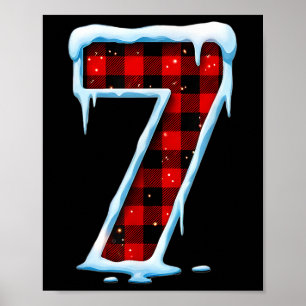 Number 7 Matching 67 Meme Christmas Costume Men Wo Poster