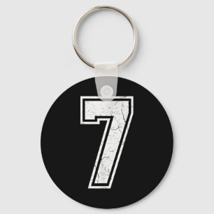 Number 7 Matching 67 Meme Costume Men Women Kids Keychain