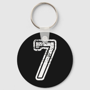 Number 7 Matching 67 Meme Halloween Costume Men Wo Keychain
