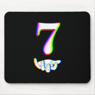 Number 7 Matching 67 Meme Halloween Costume Men Wo Mouse Pad