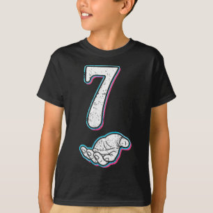 Number 7 Matching 67 Meme Halloween Costume Men Wo T-Shirt