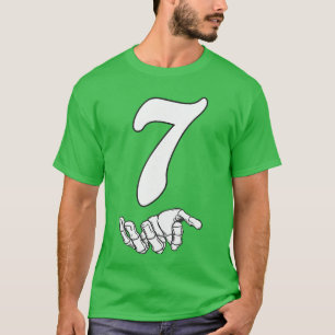 Number 7 Matching 67 Meme Halloween Costume Men Wo T-Shirt