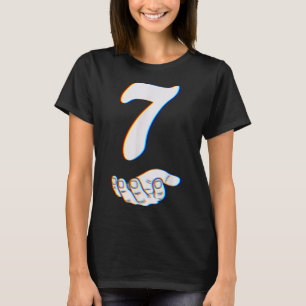 Number 7 Matching 67 Meme Halloween Costume Men Wo T-Shirt