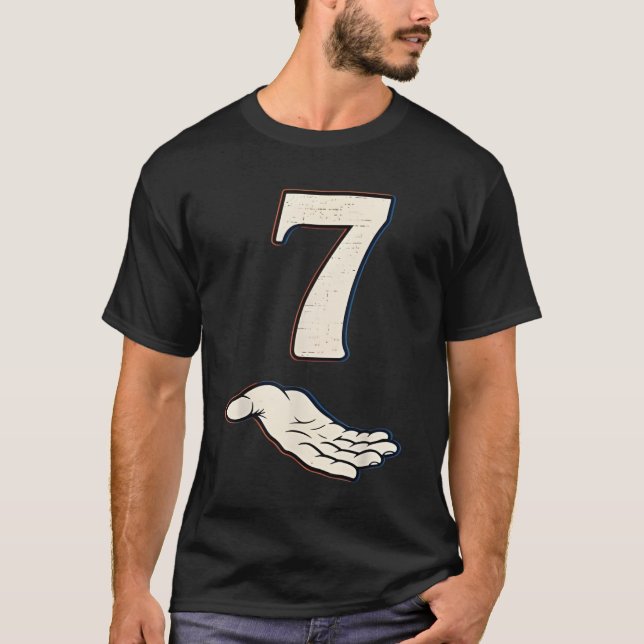 Number 7 Matching 67 Meme Halloween Costume Men Wo T-Shirt (Front)