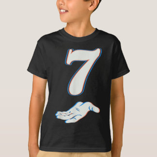 Number 7 Matching 67 Six Seven Meme Couple Hallowe T-Shirt