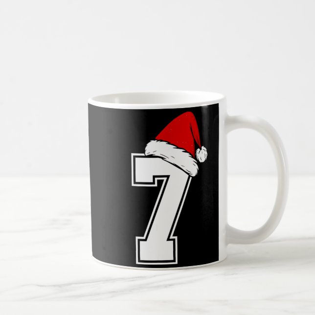 Number 7 Matching Six Seven 6 7 Meme 6 7 Christmas Coffee Mug (Right)