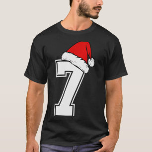 Number 7 Matching Six Seven 6 7 Meme 6 7 Christmas T-Shirt