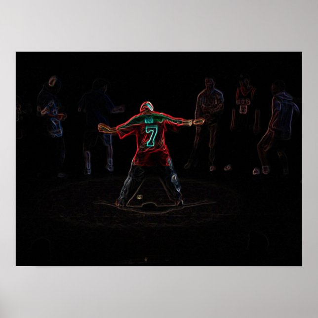 Number 7 poster (Front)