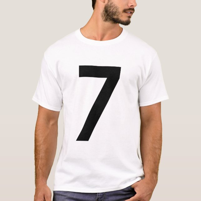 NUMBER 7 T-Shirt (Front)