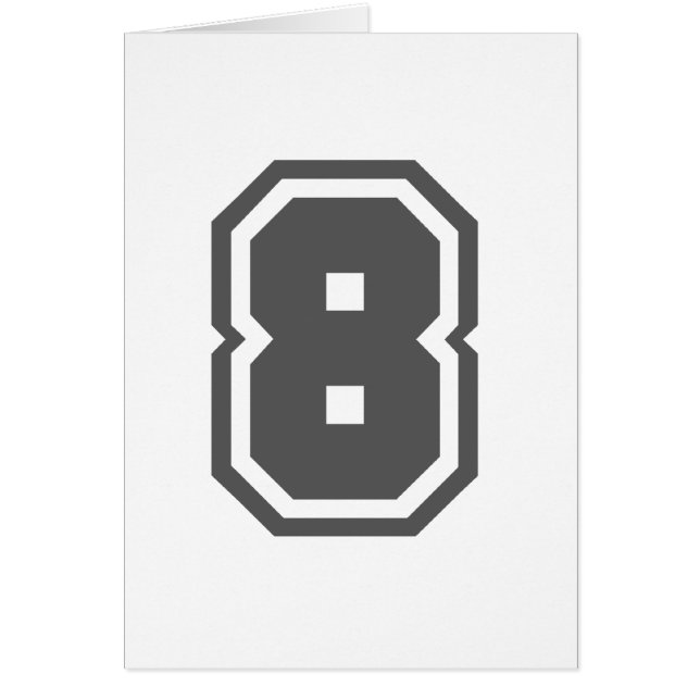 Number 8 (Front)