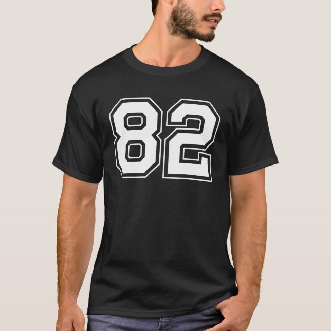 Number 82 T-Shirt (Front)