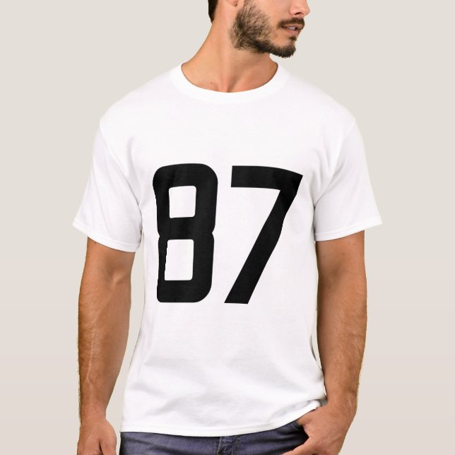 NUMBER 87 T-Shirt (Front)