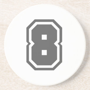 Number 8 coaster