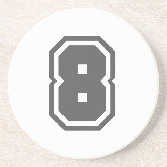Number 8 coaster (Front)